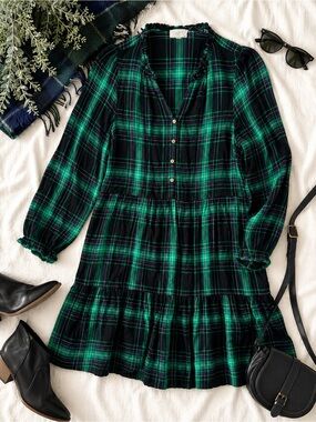 loft outlet green dress LOFT | Dresses | New Loft Lounge Outlet Tencel Lyocell Dress Roll Up Sleeves Sage Green Sz S